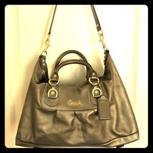 Coach Bronze/Gold Shoulder Hobo/Satchel Combo Bag